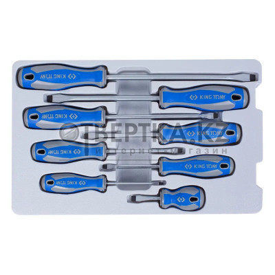 Набор отверток KING TONY 8 предметов 30118MR