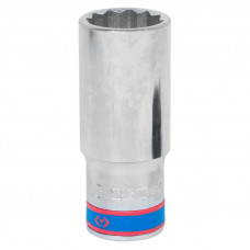 Головка торцевая глубокая двенадцатигранная KING TONY 1/2