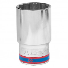 Головка торцевая глубокая двенадцатигранная KING TONY 1/2