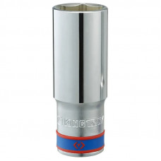 Головка торцевая глубокая шестигранная KING TONY 1/2