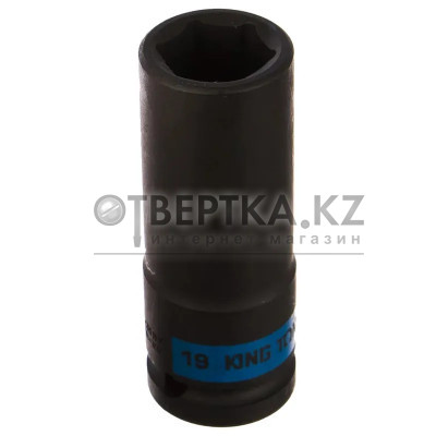 Головка ударная KING TONY глубокая 1/2 19мм 443519M