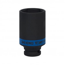 Головка торцевая ударная шестигранная KING TONY 443534M 1/2