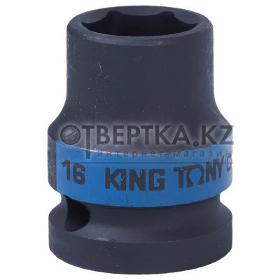 Головка торцевая ударная шестигранная KING TONY 453516M 1/2
