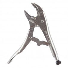 Зажим с фиксатором KING TONY 6011-10R закругленный 250мм