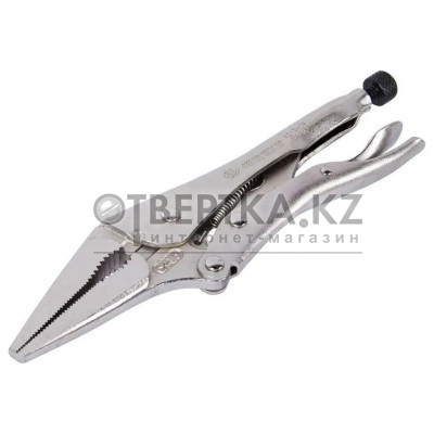 Зажим с фиксатором тонконосый KING TONY 221мм 6315-09