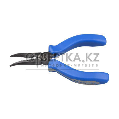 Плоскогубцы тонконосые загнутые KING TONY 125мм 6334-05