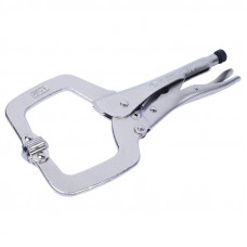 Зажим с фиксатором KING TONY с подвижными губками 280мм 6625-11
