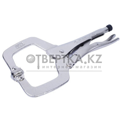 Зажим с фиксатором KING TONY с подвижными губками 280мм 6625-11