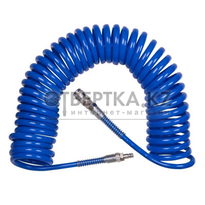 Шланг пневматический спиральный полиуретановый KING TONY 8х12мм 20м 79962-20