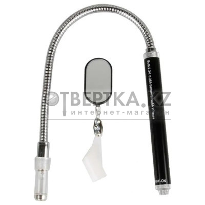 Зеркало на гибком стержне KING TONY 450мм c подсветкой 9TQ02