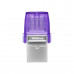 USB-накопитель Kingston DTDUO3CG3/128GB 128GB Фиолетовый