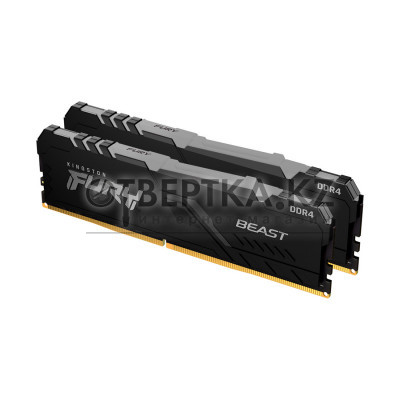 Комплект модулей памяти Kingston FURY Beast RGB KF430C15BBAK2/16