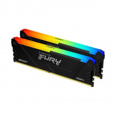 Комплект модулей памяти Kingston FURY Beast RGB KF432C16BB12AK2/32 DDR4 32GB (Kit 2x16GB) 3200MHz в Таразе