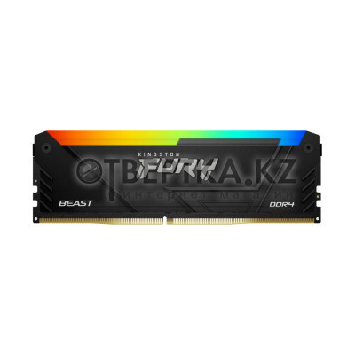 Модуль памяти Kingston FURY Beast RGB KF432C16BB2A/8WP DDR4 8GB 3200MHz