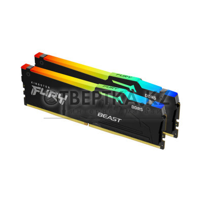 Комплект модулей памяти Kingston Fury Beast KF552C36BBEAK2-16 DDR5 16GB (Kit 2x8GB) 5200MHz