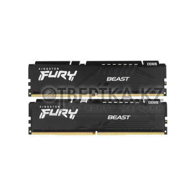 Комплект модулей памяти Kingston FURY Beast Black EXPO KF556C36BBEK2-64 DDR5 64GB (Kit 2x32GB) 5600M