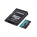 Карта памяти Kingston SDCG3/256GB A2 U3 V30 256GB + адаптер