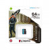 Карта памяти Kingston SDCG3/64GBSP A2 U3 V30 64GB без адаптера