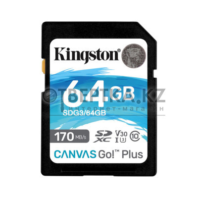 Карта памяти Kingston SDG3/64GB