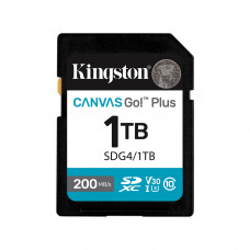 Карта памяти Kingston SDG4/1TB Canvas Go Plus Gen4 C10 UHS-I U3 V30 1TB в Астане