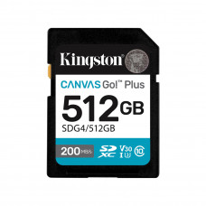 Карта памяти Kingston SDG4/512GB Canvas Go Plus Gen4 C10 UHS-I U3 V30 512GB в Астане