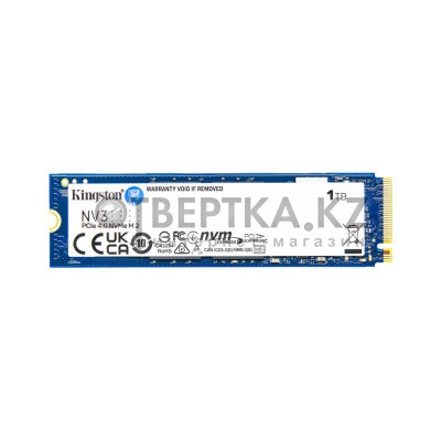 Твердотельный накопитель SSD Kingston NV3 SNV3S/1000G M.2 NVMe PCIe 4.0x4