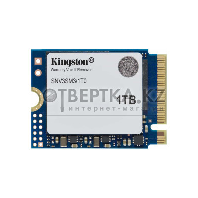 Твердотельный накопитель SSD Kingston SNV3SM3/1T0 1TB Mini M.2 2230 PCIe Gen4 x4
