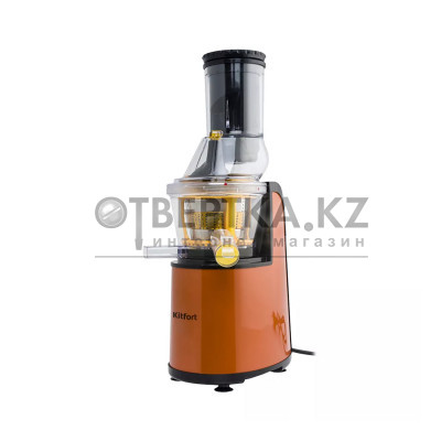 Соковыжималка шнековая Kitfort КТ-1102-1 оранжевая