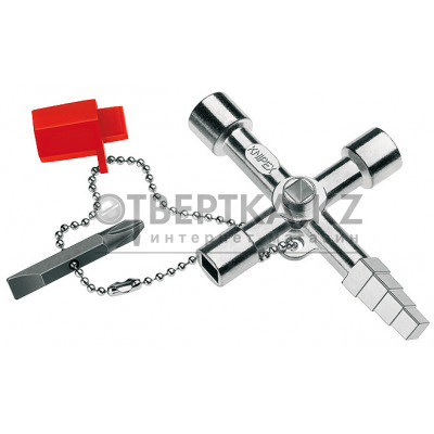 Ключ для электрошкафов KNIPEX 90 мм 00 11 04 001104