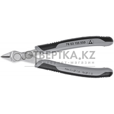 Кусачки KNIPEX Electronic Super Knips ESD 78 03 125 ESD