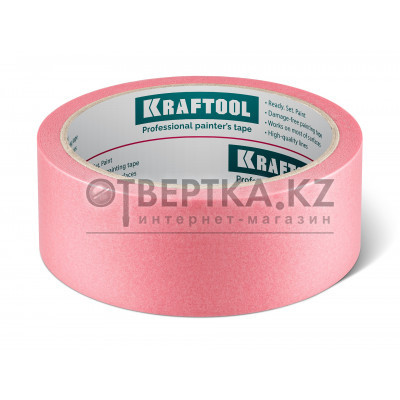 KRAFTOOL #200 Delicate 38 мм х 30 м, для деликатных и недавно окрашенных поверхностей, малярная лента (12102-38)