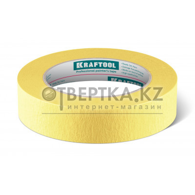KRAFTOOL #500 Flex 25 мм х 30 м, для изогнутых линий, малярная лента (12105-25)