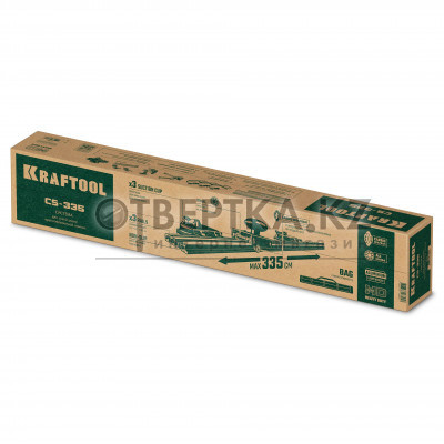 KRAFTOOL CS-335, до 3,35 м, система для сухой резки крупноформатной плитки (33250)