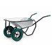 KRAFTOOL MAXDrive-2 110л, 280 кг, двухколесная, с трубным усилителем, кузов 0,9 мм, полиуретановые колеса, тачка строительная (39860)