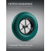 KRAFTOOL MAXDrive-2 110л, 280 кг, двухколесная, с трубным усилителем, кузов 0,9 мм, полиуретановые колеса, тачка строительная (39860)