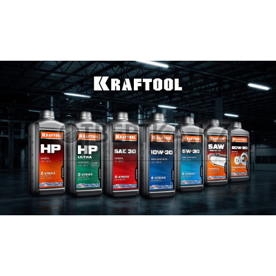 KRAFTOOL 5W-30, 1 л, зимнее полусинтетическое масло для 4-тактных двигателей (41514-1)
