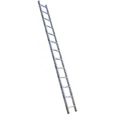 Алюминиевая лестница 1х9 Н=2,51/3,61м (5109)