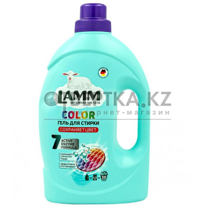 Гель для стирки Color защита цвета 1,95л (4) Lamm 4260704010910