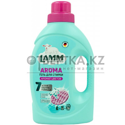 Гель для стирки Aroma для белого и цветного Аромат цветов 1,04л (8) Lamm 4260704011412