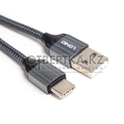 Интерфейсный кабель LDNIO Type-C LS432 2.4A TPE Алюминий 2м LS432 Type-C