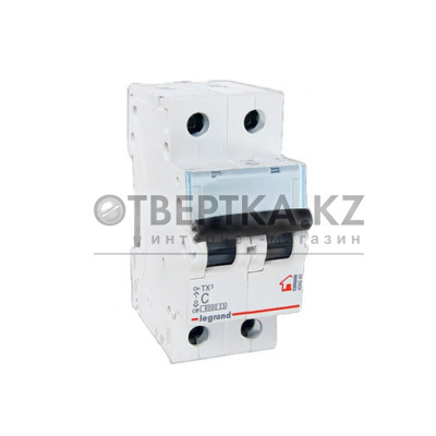 Автоматический выключатель Legrand 404040 2П C 10A TX3 6000 6kA