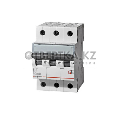 Автоматический выключатель Legrand 404054 3П С 10A TX3 6000 6kA