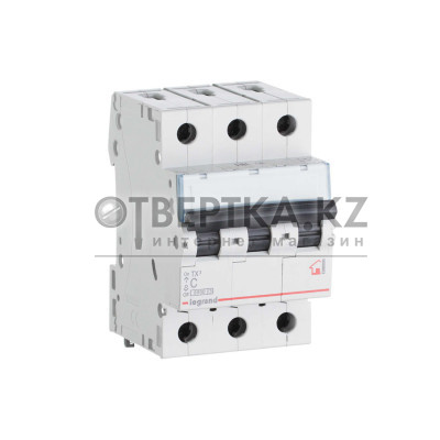 Автоматический выключатель Legrand 404057 3П С 20A TX3 6000 6kA