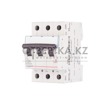 Автоматический выключатель Legrand 404058 3П С 25A TX3 6000 6kA