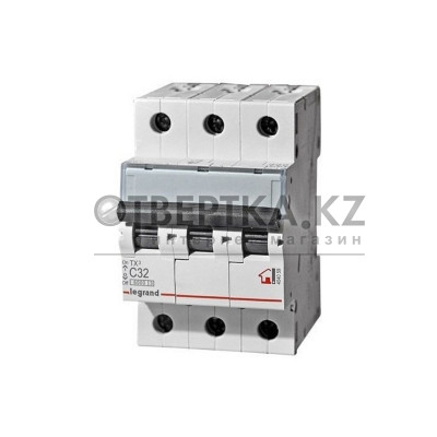 Автоматический выключатель Legrand 404059 3П C 32A TX3 6000 6kA