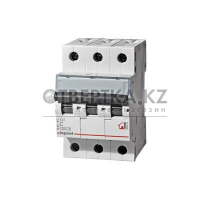 Автоматический выключатель Legrand 404062 3П C 63A TX3 6000 6kA