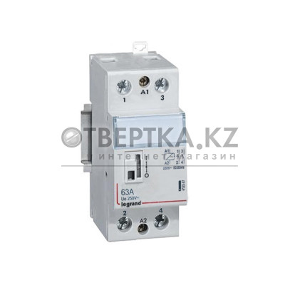 Модульный контактор Legrand 412547 2НО 63А CX³ 250/230В AC