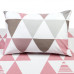 Комплект постельного белья Lahti полутораспальный сатин цвет розовый/серый 82486235