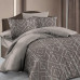 Комплект постельного белья «Каро», евро, бязь, светло-коричневый 82559233