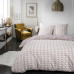 Комплект постельного белья «Веер Этника» двуспальный поплин розовый 82607917